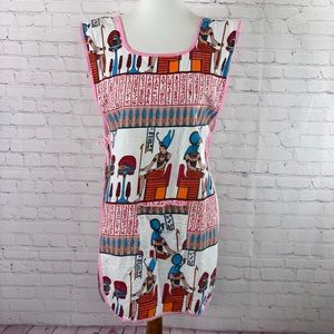 Vintage Egyptian Novelty Smock Apron